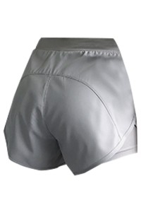 Fitness shorts women's anti-glare running loose quick-drying sports pants high waist fake two-piece yoga hot pants sports hot pants sports wide pants high waist sports pants SKSP030 detail view-6